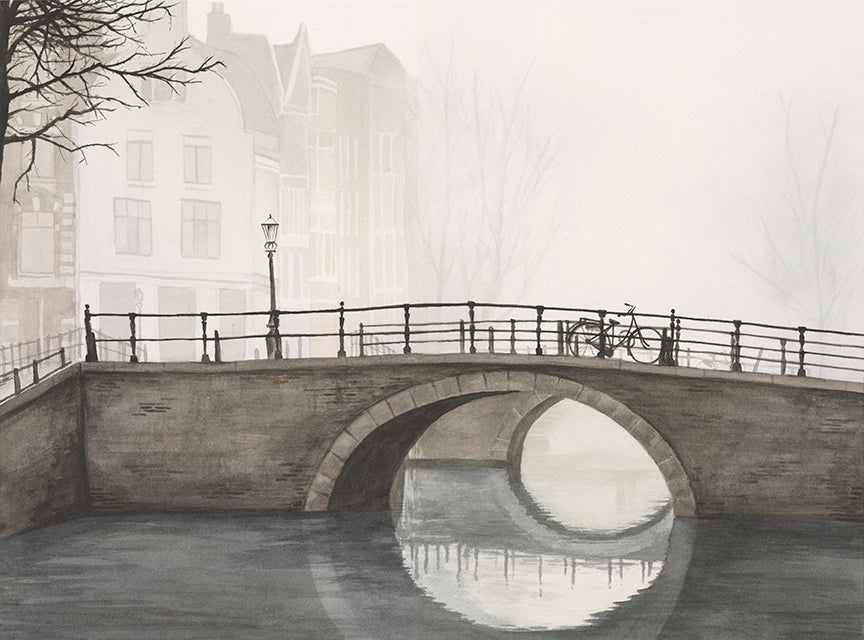 (a bridge to amsterdam) framed creation