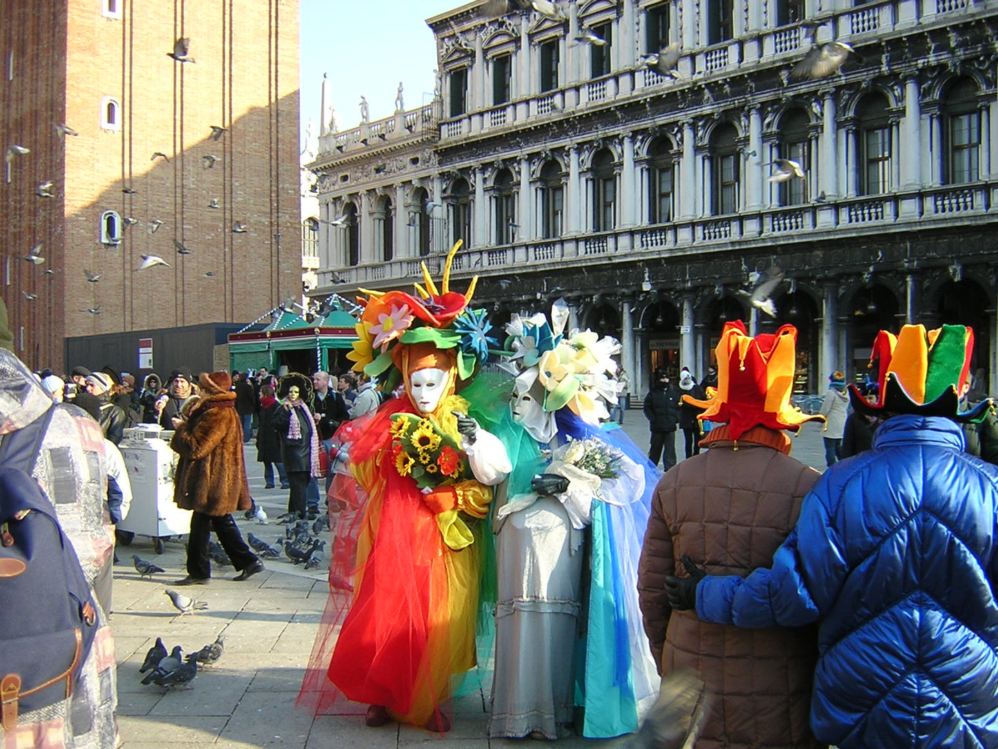 (venetian costume) original watercolor painting