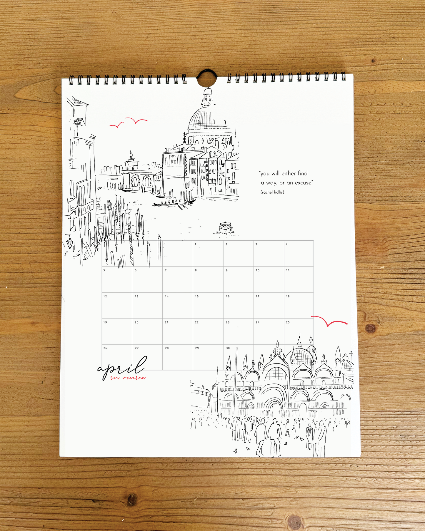 pre-order 2026 abroad calendar